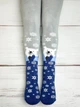 Махрові колготки TwinSocks сірі 98-104 см 9572 - зображення 1