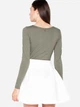 Body damskie Venaton VT019 L Oliwkowo-zielone (5902670302246) - obraz 2