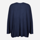 Kardigan damski oversize Zaiia ZASW04 One size Ciemnoniebieski (8228504515741) - obraz 6