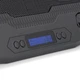 Підставка під ноутбук icecoorel n10 10 18 2 вентилятори 125мм rgb lcd usb алюміній - зображення 3