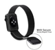 Металевий ремінець Milanese Loop Band для Apple Watch 49/45/44/42 mm Black - зображення 4