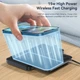 Безпровідний зарядний пристрій ESSAGER Jiecheng 4 in1 PD15W Foldable Desktop Wireless Charger Black (EWXZM-JC01-Z) - зображення 7