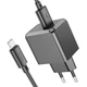 Сетевое зарядное устройство Hoco CS11A USB черное + кабель USB to Type-C - изображение 3