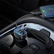 Автомобильное зарядное устройство Hoco NZ11A 2USB/ Type-C PD 30W черное + кабель Type-C - изображение 2