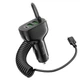 Автомобильное зарядное устройство Hoco NZ11A 2USB/ Type-C PD 30W черное + кабель Lightning - изображение 4