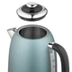 Электрочайник Ardesto Mint Harmony EKL-F400G 1.8л металл STRIX мятный - изображение 3