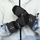 Варежки горнолыжные детские Zelart Luckyloong Action 8778 размер L-XL (9-12 лет) Grey-Black - изображение 4