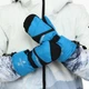 Рукавички гірськолижні дитячі Zelart Luckyloong Action 8778 розмір L-XL (9-12 років) Light Blue-Black - зображення 5