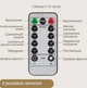 LED Гірлянда світлодіодна штора від USB з пультом крапля роси на мідному дроті 10 ниток UKC Rainbow 3 х 3 метри - зображення 5