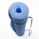 Коврик для йоги и фитнеса TPE (йога мат, каремат спортивный) OSPORT Yoga ECO Pro 6мм (FI-0076) Сине-голубой - изображение 5