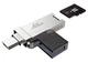 MicroSD картридер для микро-SD карт – переходник на micro-USB и USB-3 порт (выход) DM-CR009 (770008699) - изображение 1
