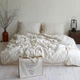Комплект постельного белья LA MODNO STONEWASHED CREAM (200303) 160x220x2 - изображение 1