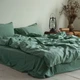 Комплект постільної білизни LA MODNO STONEWASHED SAGE GREEN (200312) 160х220 - изображение 2