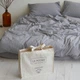 Комплект постельного белья и LA MODNO STONEWASHED GRAY (200296) 200х220 - изображение 3
