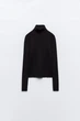 Гольф водолазка Zara 3471/101/800 XL Черный - изображение 5