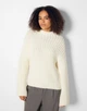 светр Bershka 7319/547/250 M Молочний - зображення 1