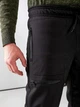Спортивні чоловічі штани прямі Softshell р44 чорні (527) - зображення 9