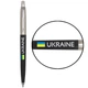 Ручка шариковая Parker JOTTER Originals UKRAINE Black CT BP Флаг + Ukraine 15632_T1400u - изображение 1