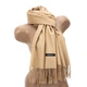 Женский кашемировый шарф LuxWear WS47001 Бежевый - изображение 1
