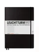 Блокнот Leuchtturm1917 Master Slim A4+, черный, клетка (310174) - изображение 1