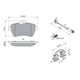 Гальмівні колодки Bosch 0 986 494 087 - зображення 3