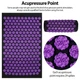 Килимок масажний для йоги Home Yoga Kit Purple, аплікатор Кузнєцова, Chansin (73801461) - зображення 4