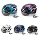 Вело шлем с магнитным визором ROCKBROS TT16 (57-62 см) In-Mold Черный (RB-TT-16-3890) - изображение 9