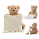 Іграшка дитяча Ведмедик Peekaboo Brown Bear (інтерактивна ) - зображення 4