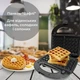 Гриль, сендвичница, бутербродница, вафельница, орешница Domotec MS-7704 4 в 1 - изображение 8