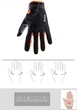 Велоперчатки с гелевыми вставками Togroy L Black (HbP050549) - изображение 5