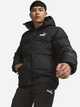 Куртка зимова коротка чоловіча Puma Power Hooded Jacket 67538901 S Чорна (4099684176138) - зображення 1