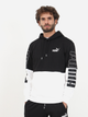 Bluza męska z kapturem Puma Power Colorblock Hoodie Fl 67591001 S Wielobarwna (4099683581506) - obraz 1