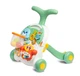 Детские ходунки каталка, игровой развивающий столик 2 в 1 Caretero Spark Green, детские ходунки, каталка для малышей, развивающая игрушка, интерактивные ходунки, столик для игр, музыкальные ходунки, легкие ходунки толкатель - изображение 5