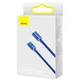 Кабель Baseus Crystal Shine Series Type-C to Type-C 100W 1.2m Blue (CAJY000603) - зображення 4