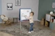 Двусторонний мольберт Smoby Toys Буквы и цифры синий 49х52х105 см (410308) (3032164103089) - изображение 11