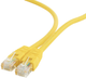 Патч-корд Gembird UTP PP6U Cat 6 RJ-45 3 м Yellow (8716309093187) - зображення 1