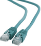 Патч-корд Gembird UTP PP6U Cat 6 RJ-45 1 м Green (8716309093323) - зображення 1