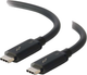 Kabel Delock Thunderbolt 3 – Thunderbolt 3 1.5 m Black (4043619848461) - obraz 1