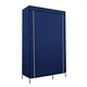 Шафа тканинна розкладна 105*45*175см Stenson R30898 (cyan) - изображение 4