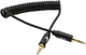 Kabel TB mini-jack 3.5 mm – mini-jack 3.5 mm AUX 1 m Black (5901500509015) - obraz 1