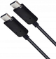 Kabel TB USB Type-C – USB Type-C 1 m Black (5901500509138) - obraz 2