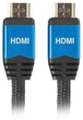 Kabel Lanberg Premium HDMI – HDMI v2.0 1.8 m Black (5901969416176) - obraz 1