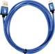 Кабель TB USB Type-A – USB Type-C 1.5 м Blue (5902002055338) - зображення 2