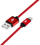 Кабель TB USB Type-A – USB Type-C 1.5 м Red (5902002065207) - зображення 1