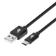 Кабель TB USB-А – USB Type-C 1.5 м Black (5902002186650) - зображення 1