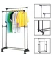 Телескопическая стойка-вешалка для одежды Double Pole Clothes Horse - изображение 3