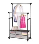 Телескопическая стойка-вешалка для одежды Double Pole Clothes Horse - изображение 5