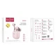 Наушники bluetooth HOCO Leader true wireless BT headset EW07 белые - изображение 3
