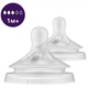Соска Philips AVENT Natural медленный поток 1+ мес 2 шт (SCY963/02) - изображение 1