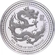 Серебряная монета 2oz Год Дракона 5 тала 2024 Самоа - изображение 1